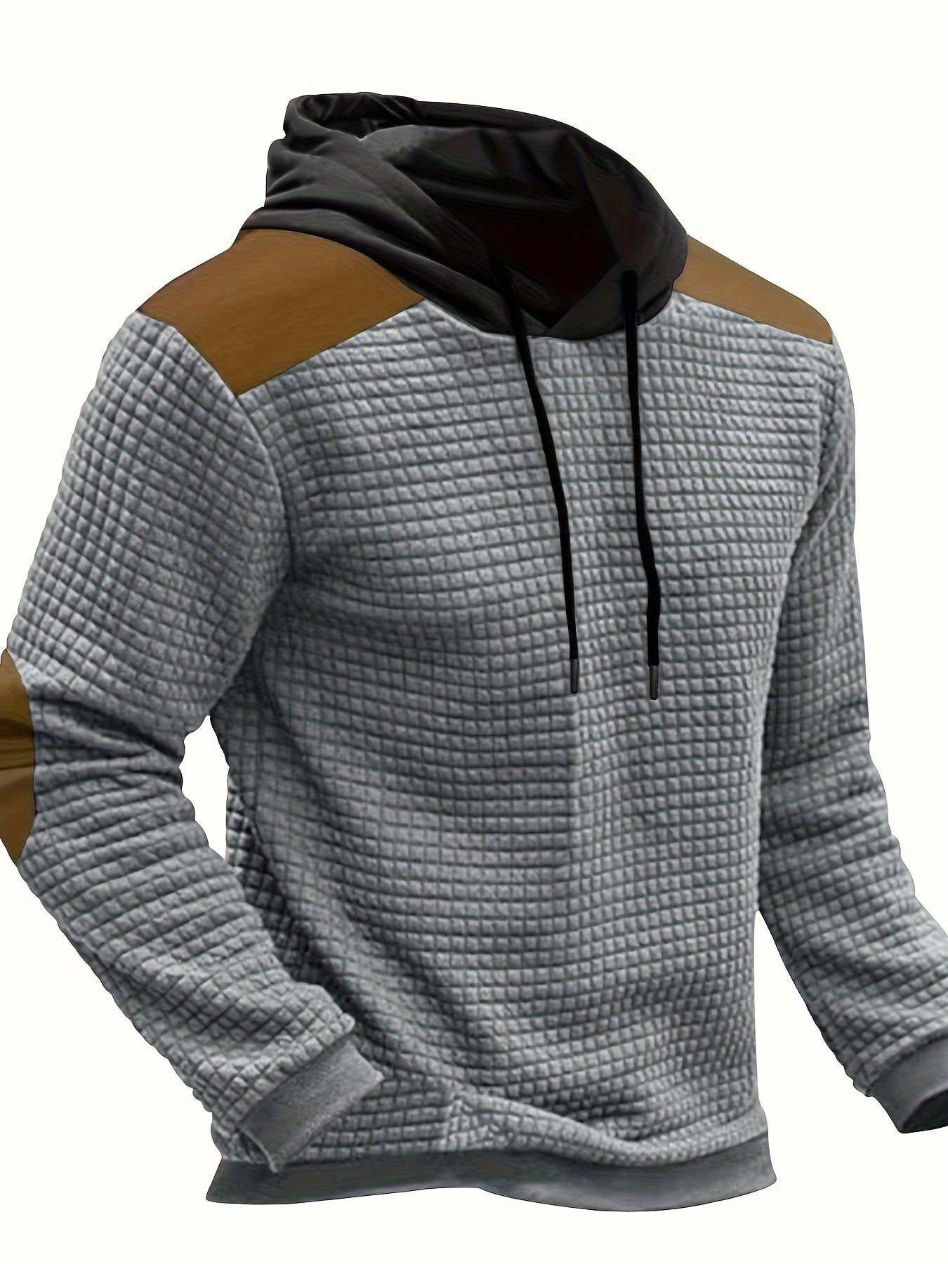 Men's Quilted Hoodie | Stylish & Warm Design