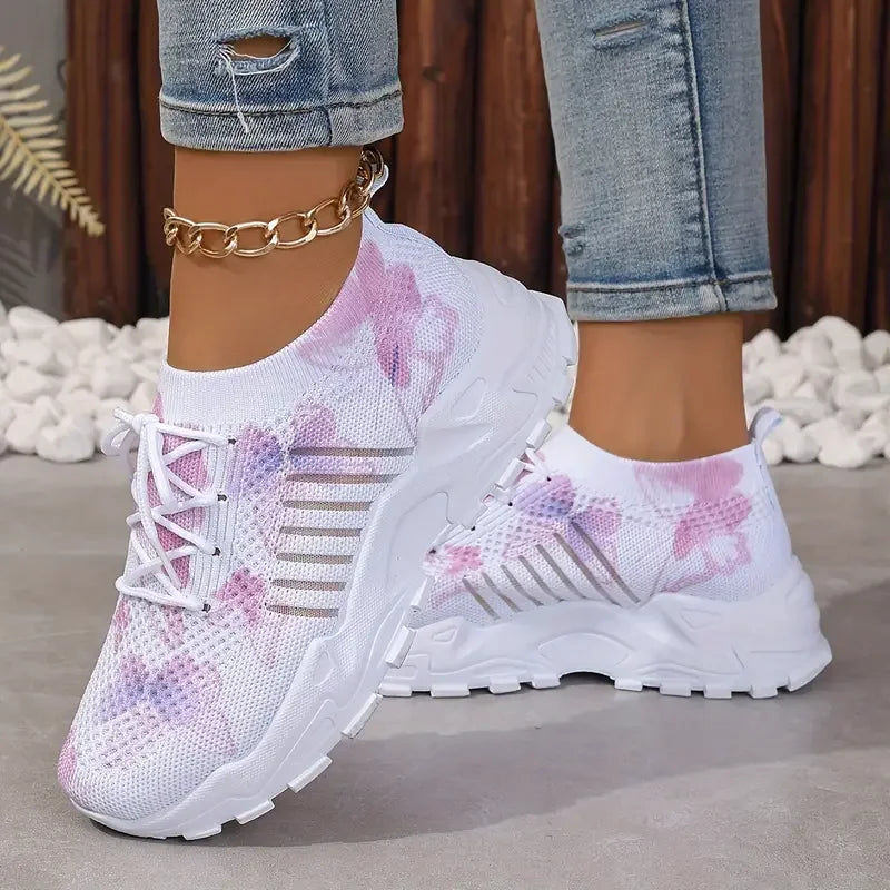 Women’s Breathable Butterfly Sneakers | Lightweight & Stylish