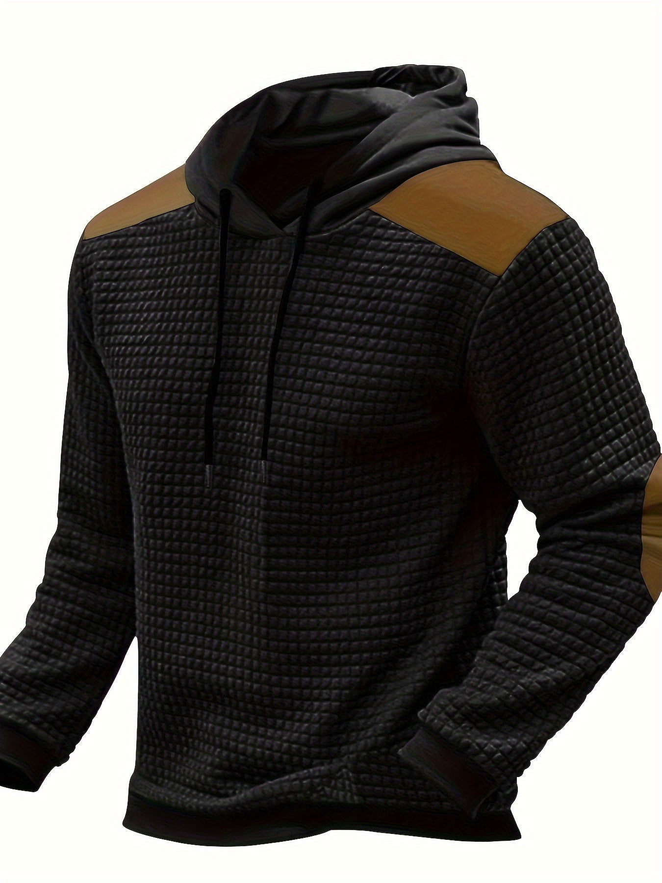 Men's Quilted Hoodie | Stylish & Warm Design