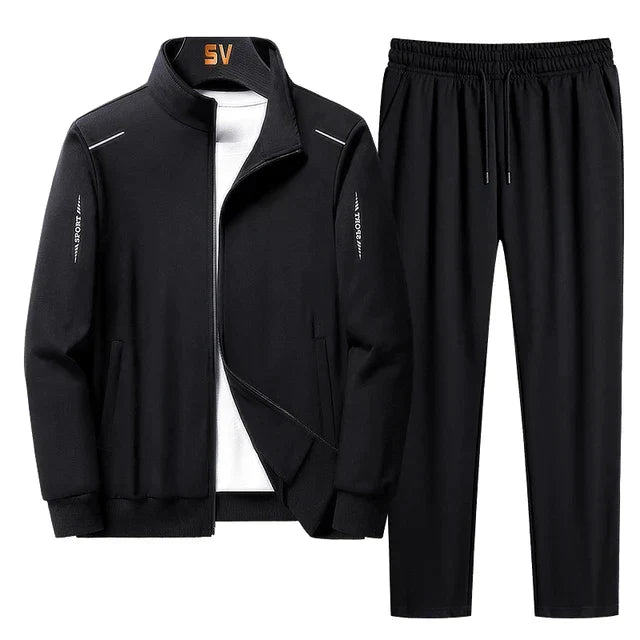 Men's Tracksuit Set | Casual Zip-Up Sportswear