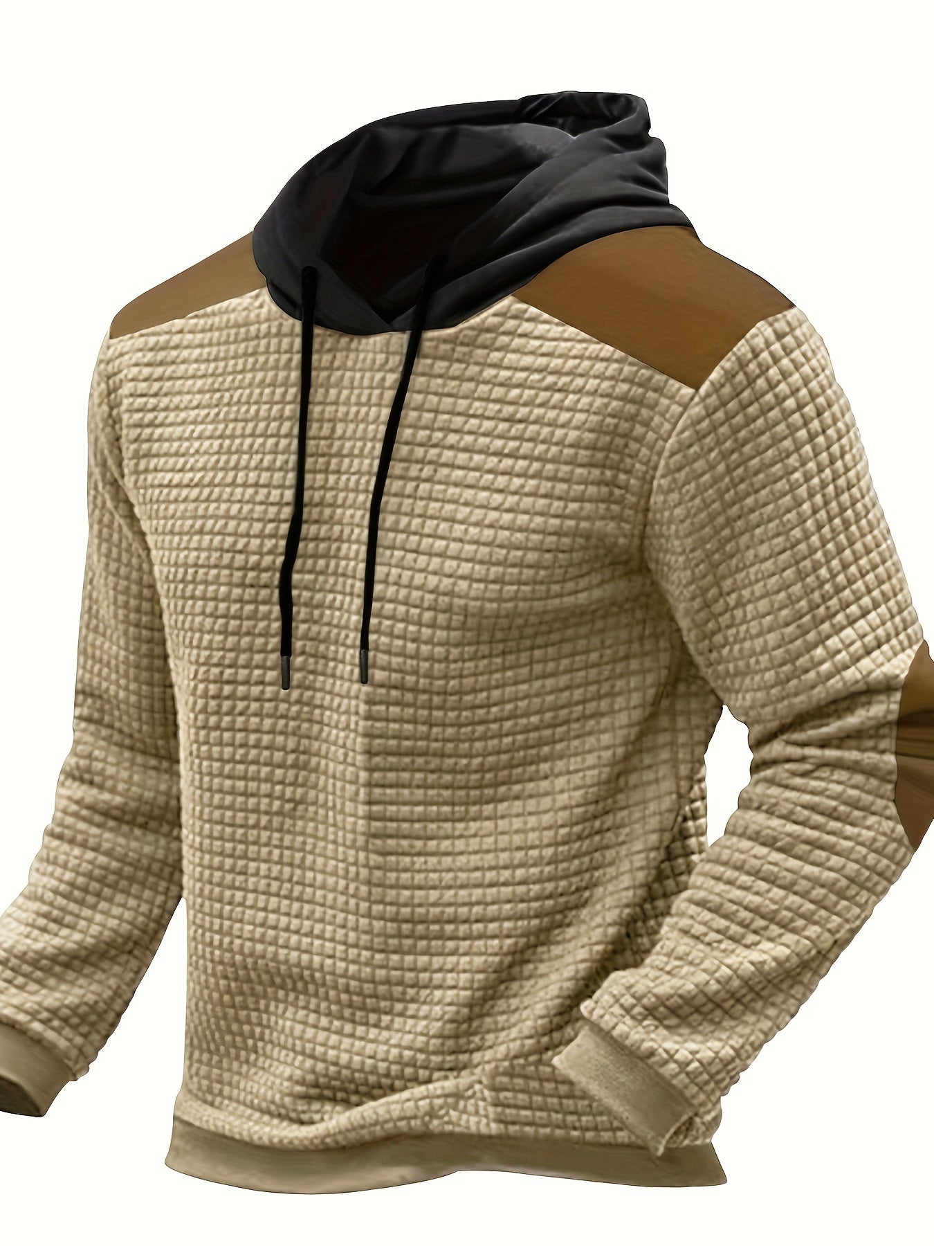 Men's Quilted Hoodie | Stylish & Warm Design