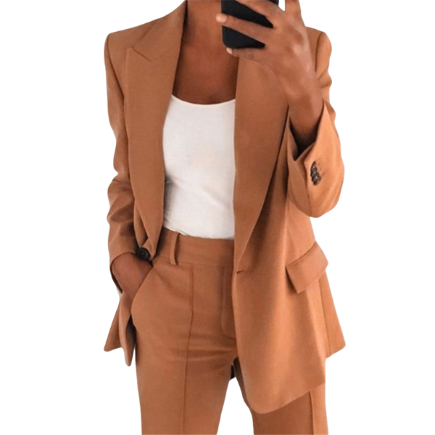 Women's Elegant Blazer Suit | Professional Two-Piece Set