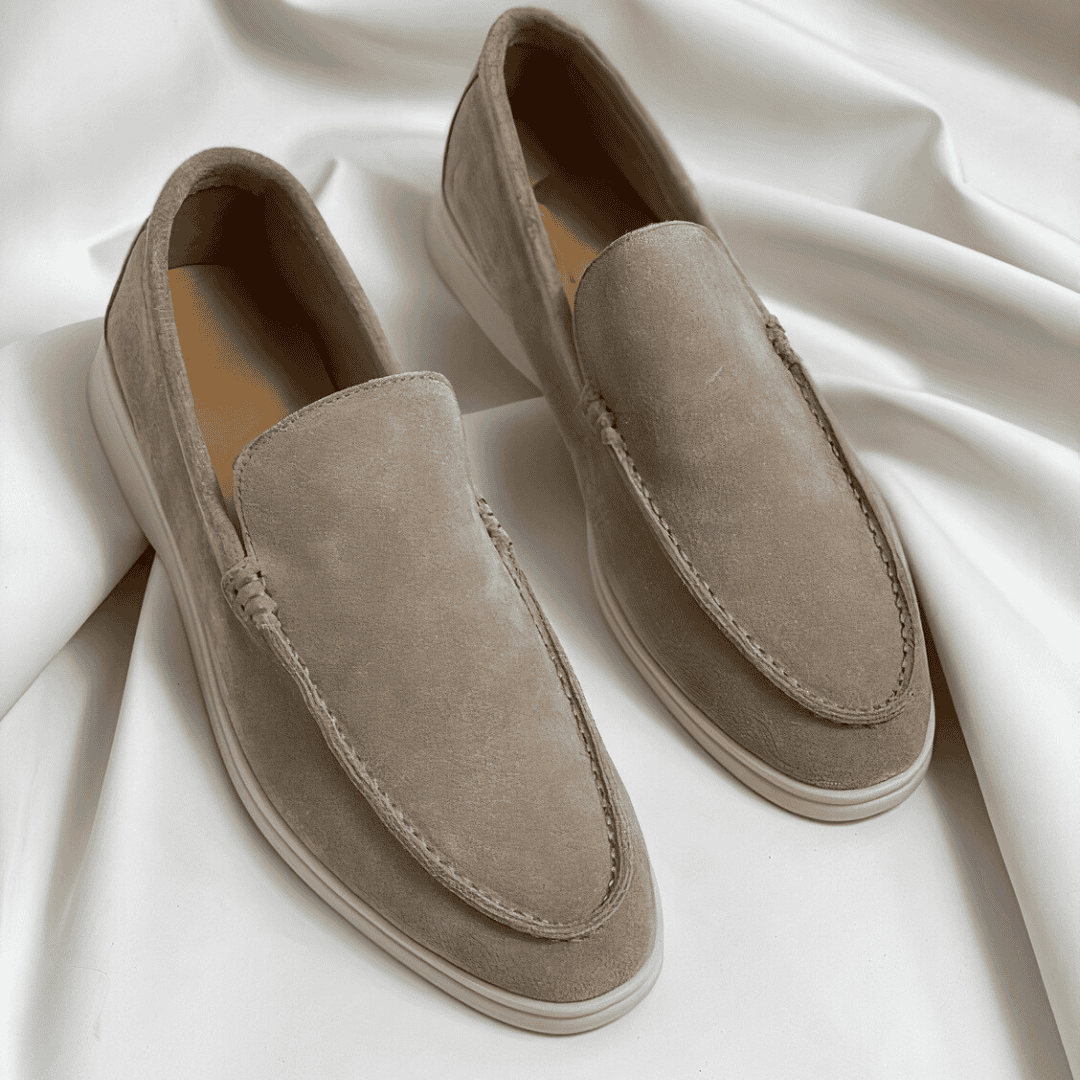 Suede Leather Loafers | Stylish & Comfortable