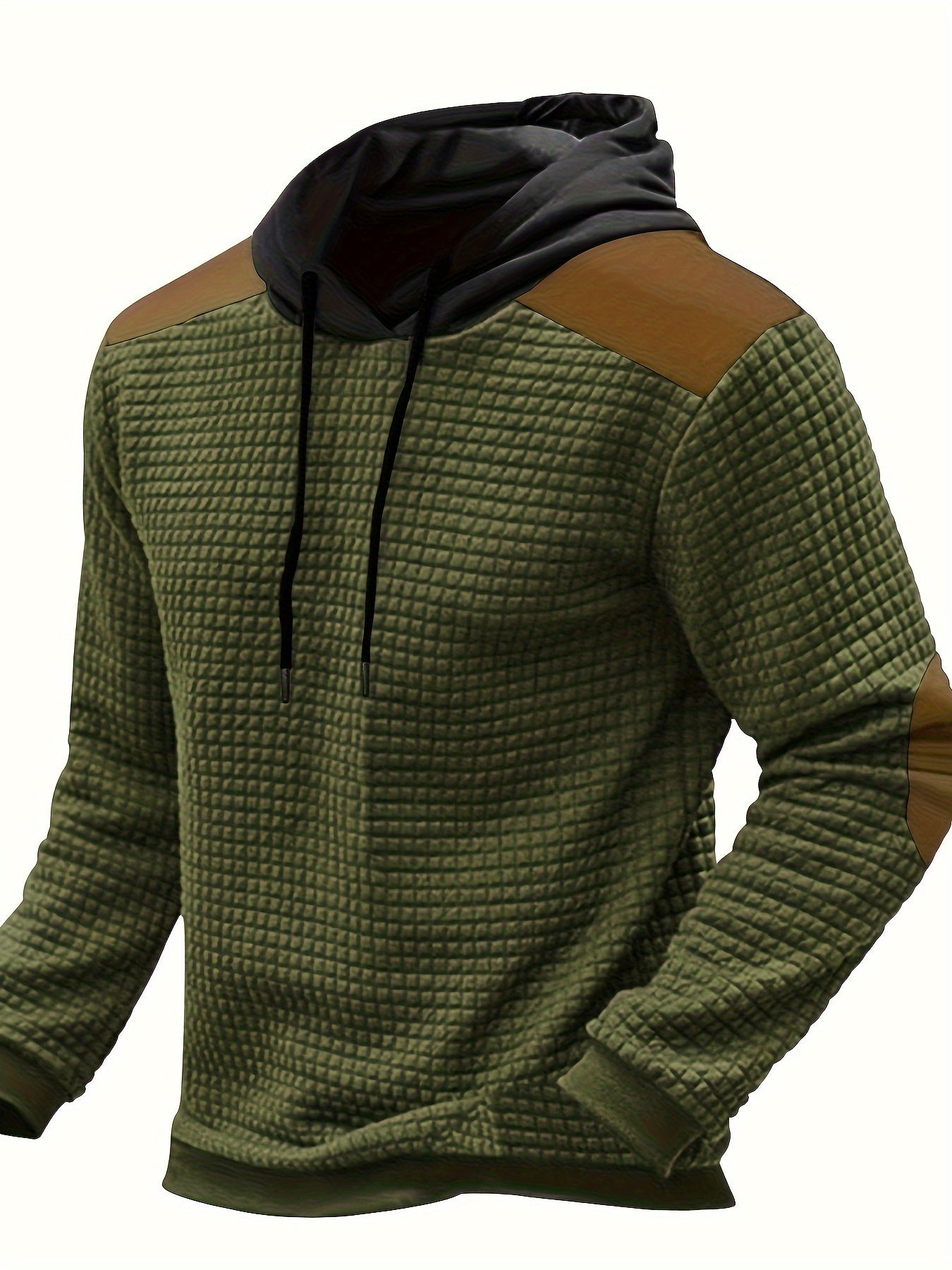 Men's Quilted Hoodie | Stylish & Warm Design