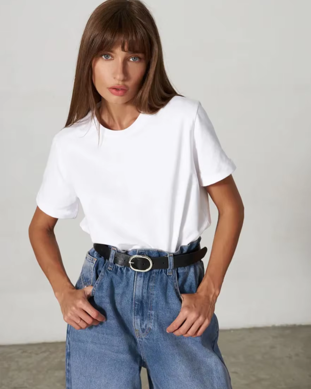 Helen | Essential Cotton Tee for a Classic Look