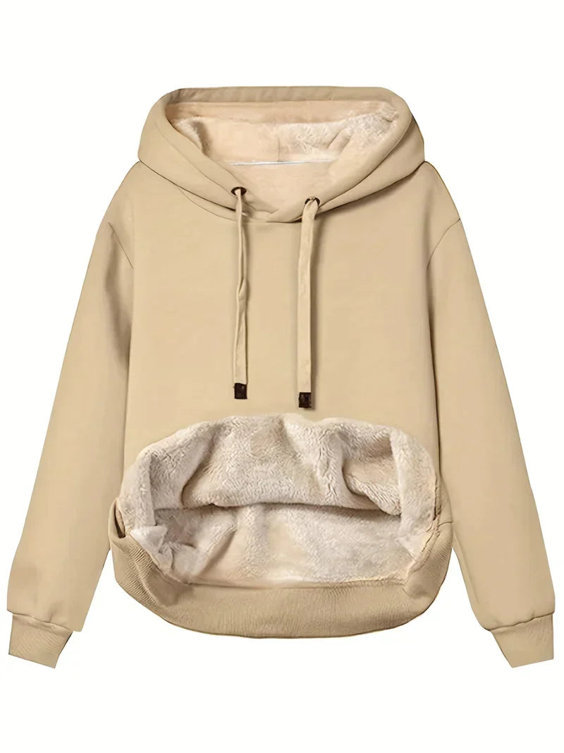 Women's Fleece-Lined Hoodie | Cozy Warmth & Comfort