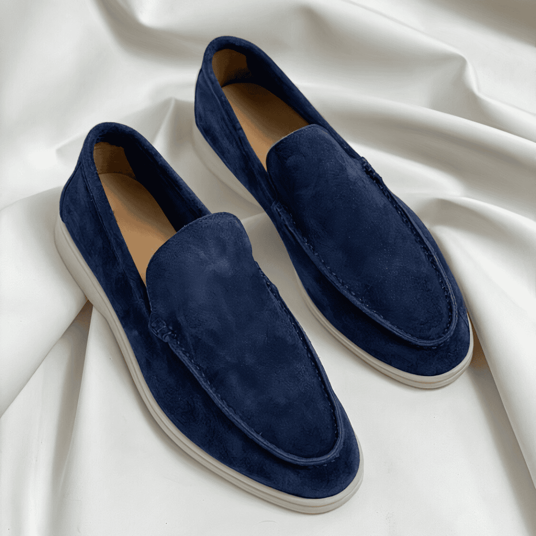 Suede Leather Loafers | Stylish & Comfortable