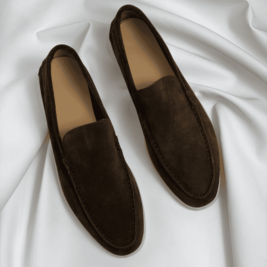 Suede Leather Loafers | Stylish & Comfortable