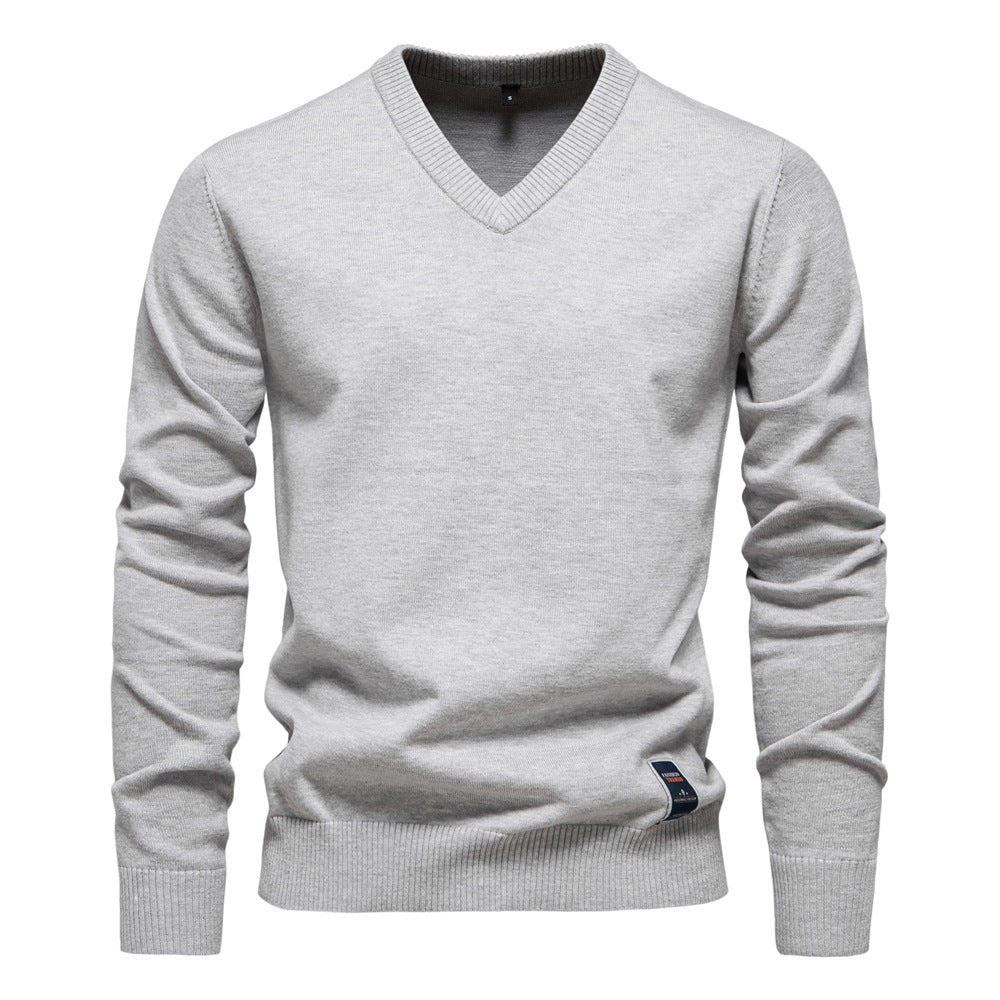 Men's V-Neck Sweater | Soft & Stylish Knit