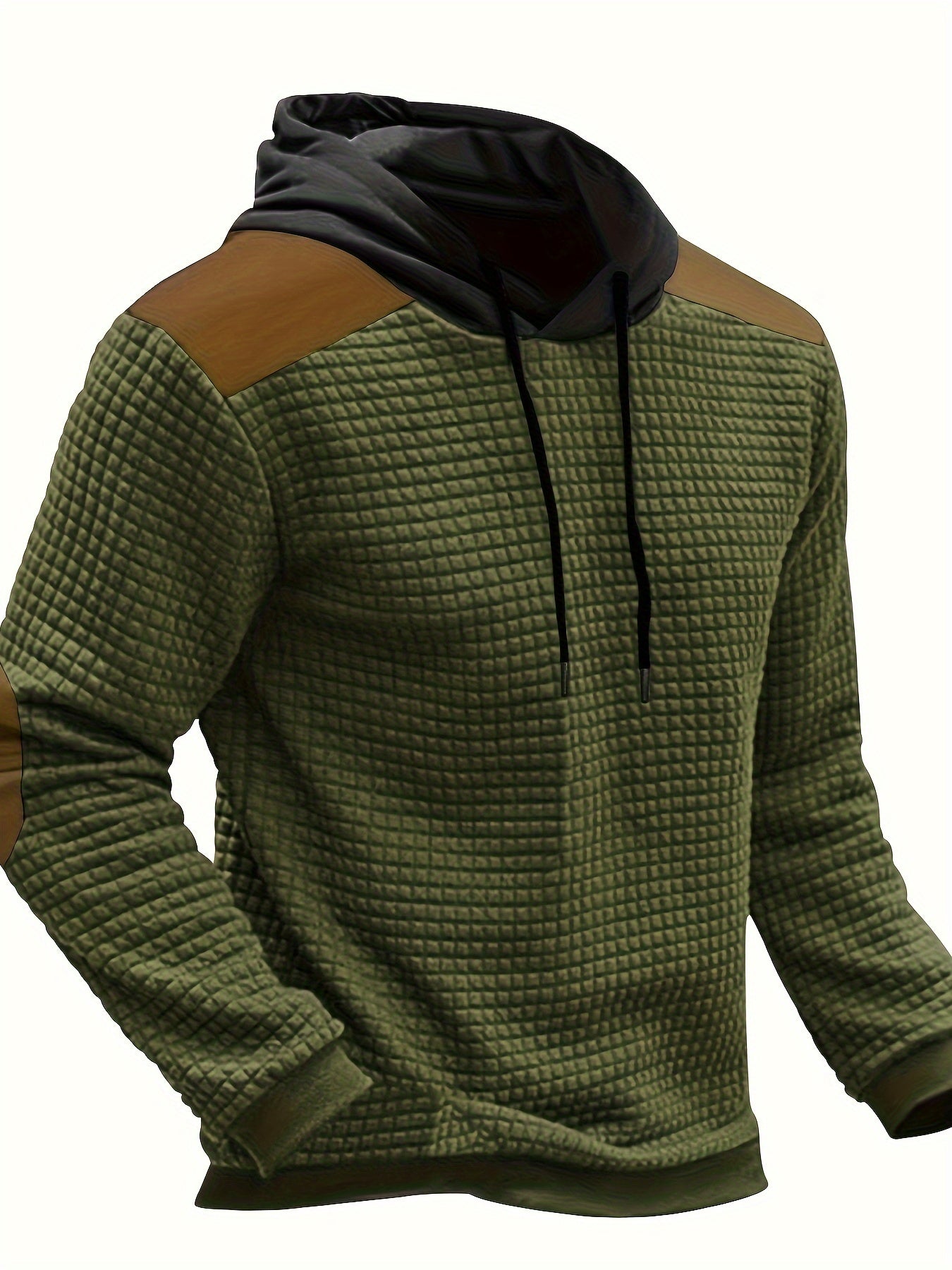 Men's Quilted Hoodie | Stylish & Warm Design