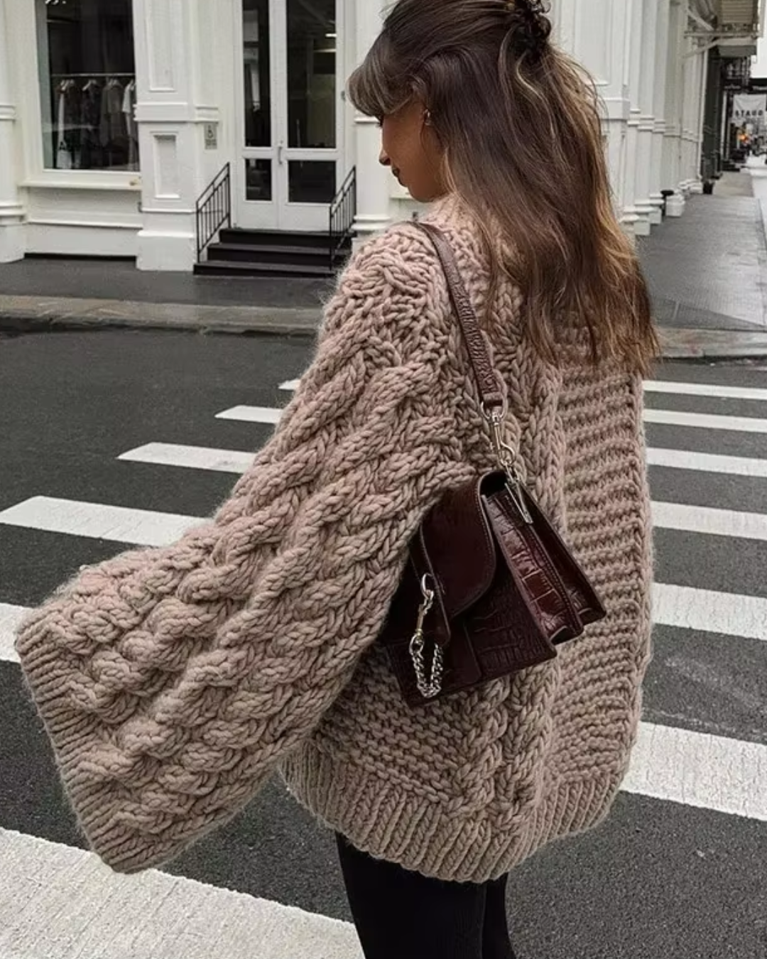 Evana | Oversized Chunky Knit Sweater