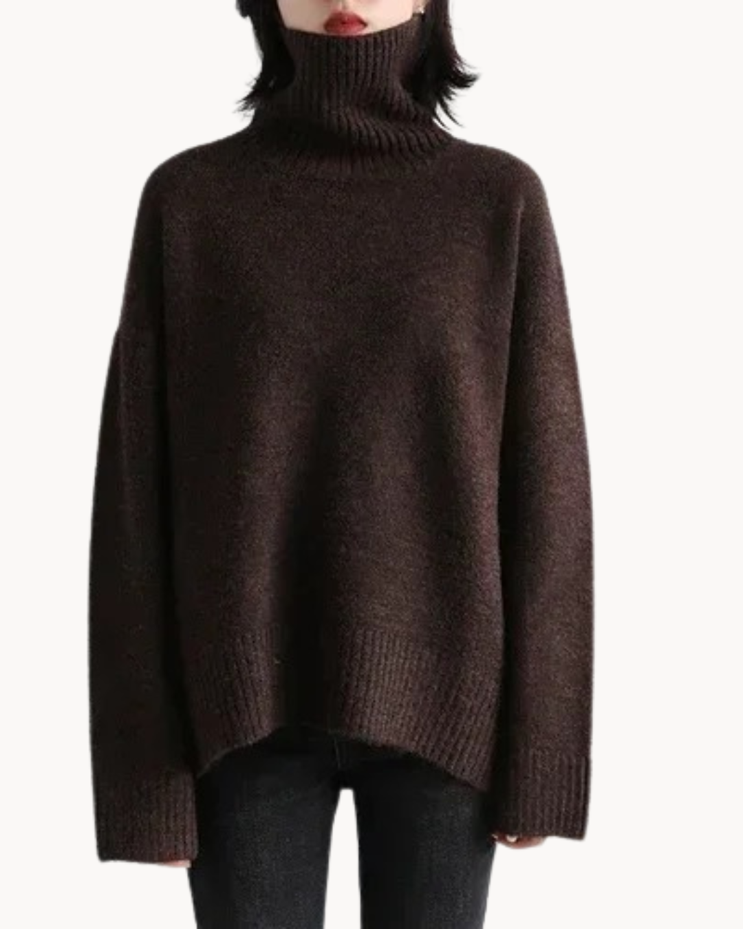 Ivy | Comfortable Relaxed Turtleneck Sweater