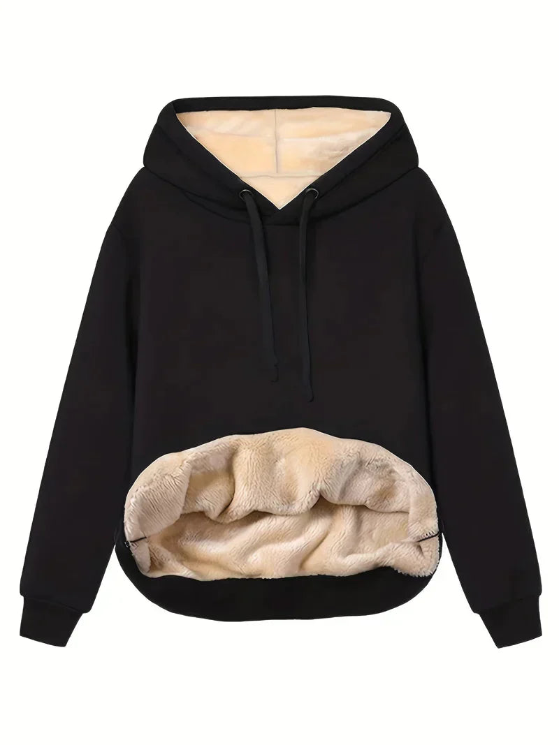 Women's Fleece-Lined Hoodie | Cozy Warmth & Comfort