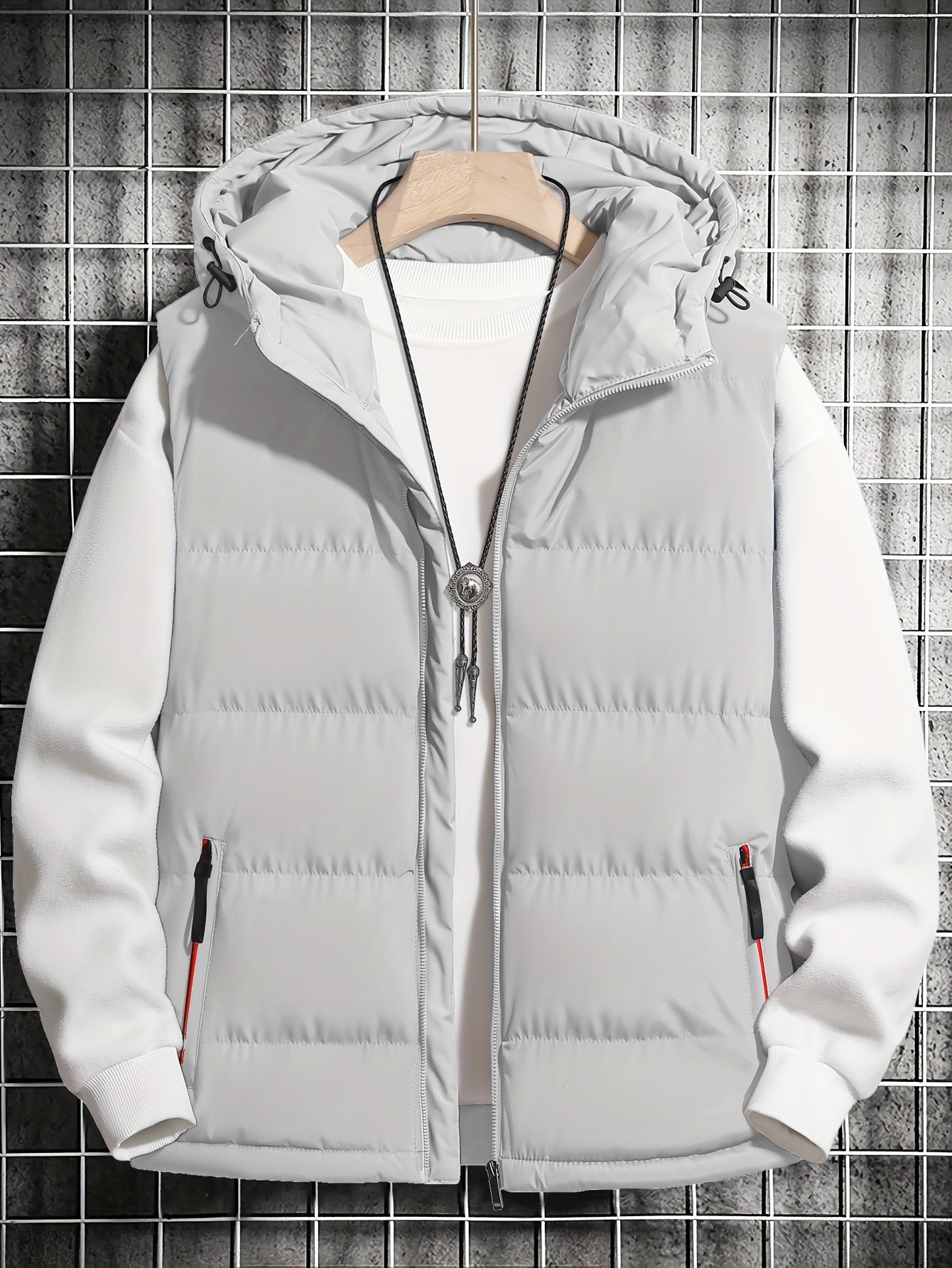 Men’s Hooded Puffer Vest | Lightweight & Warm