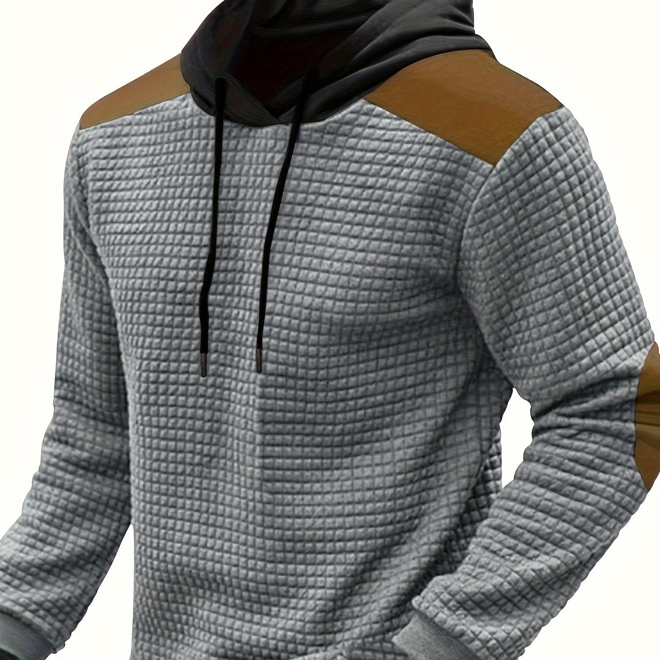 Men's Quilted Hoodie | Stylish & Warm Design