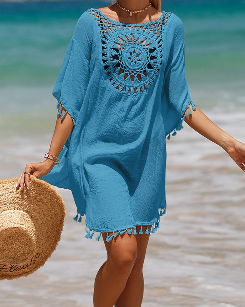 Tassel Beach Cover-Up