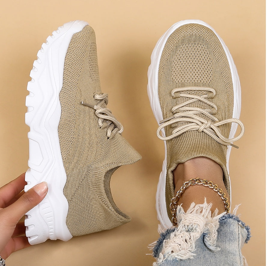 Chunky Knit Sneakers | Lightweight & Breathable