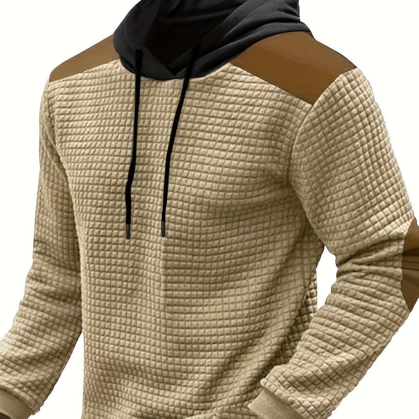 Men's Quilted Hoodie | Stylish & Warm Design