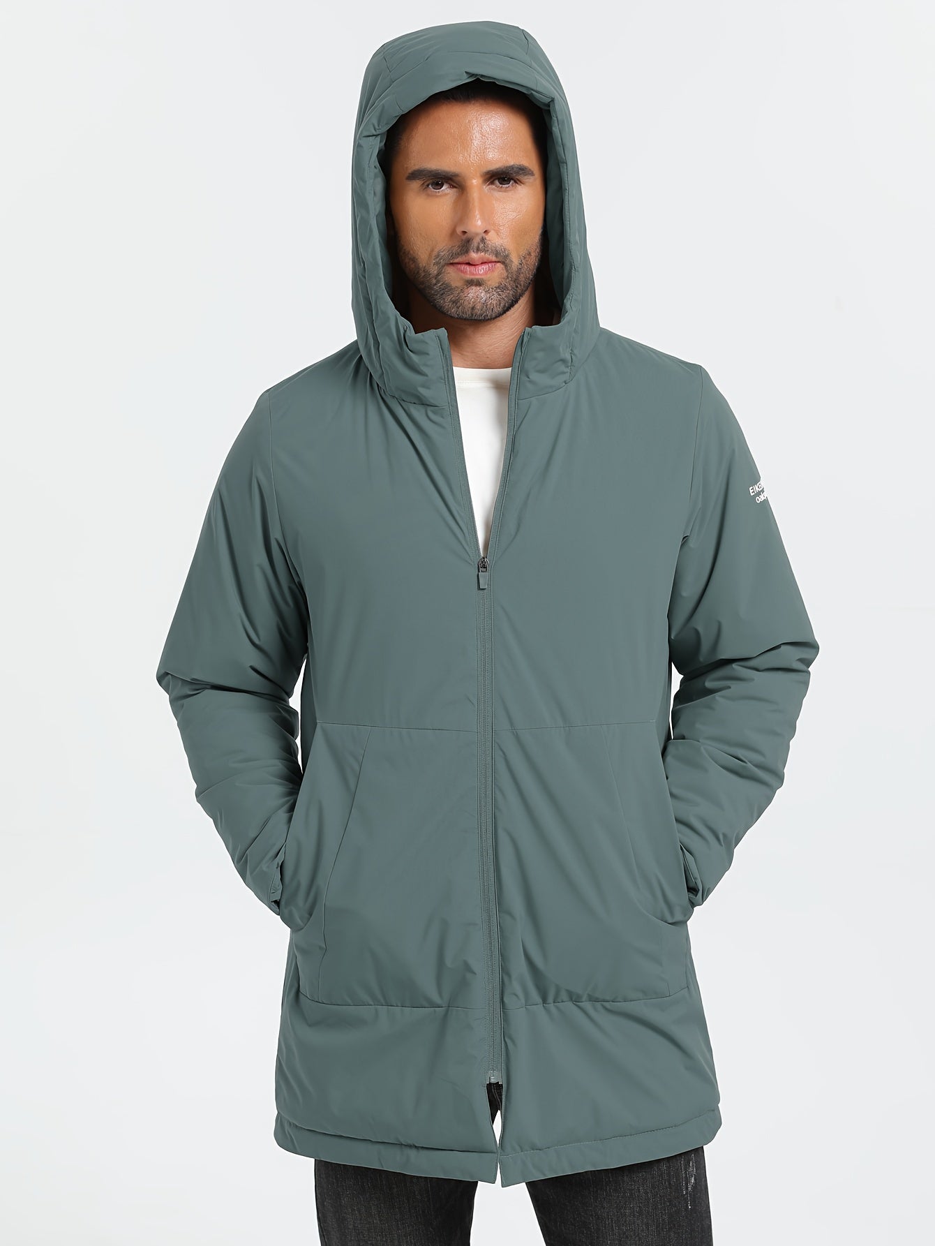 Men's Waterproof Hooded Parka | Winter Insulated Jacket