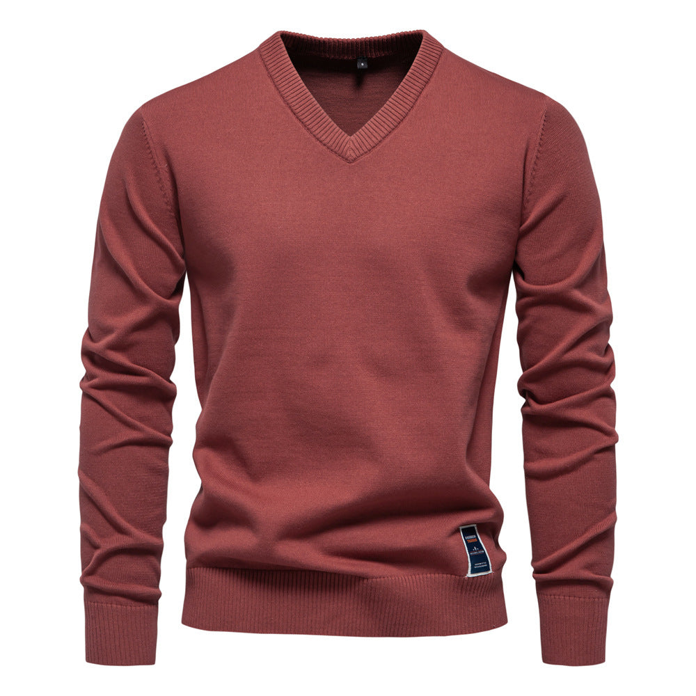 Men's V-Neck Sweater | Soft & Stylish Knit