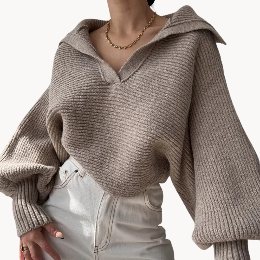 Hanna | Soft and Warm Ribbed Pullover