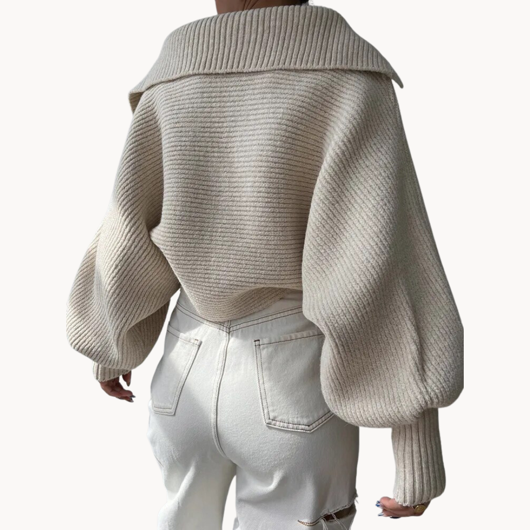 Hanna | Soft and Warm Ribbed Pullover