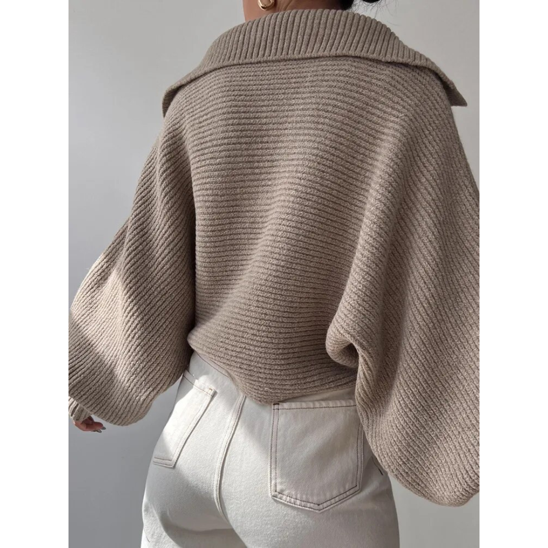 Hanna | Soft and Warm Ribbed Pullover