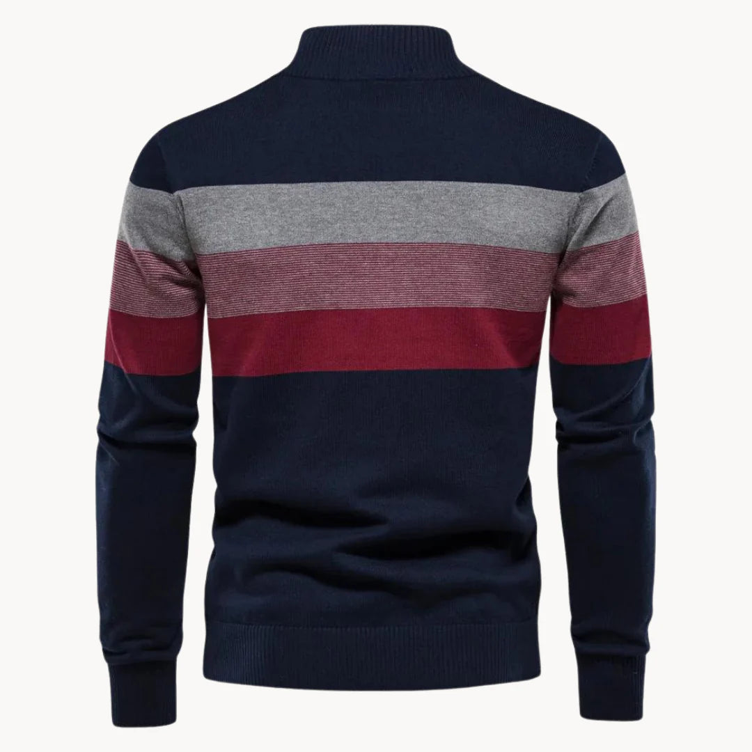 Bruno | Men's Quarter-Zip Knit Sweater