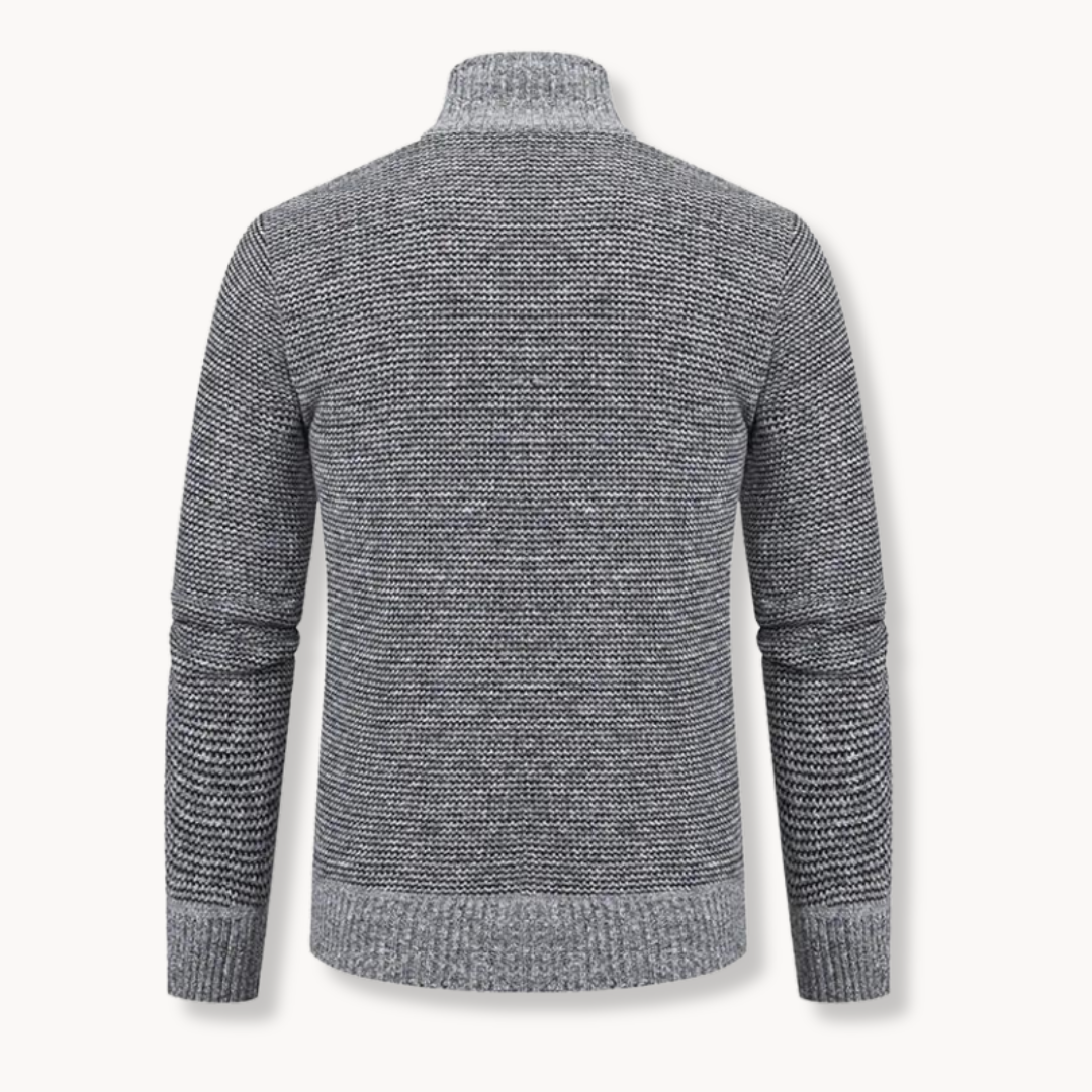 Ros | Jacquard Patterned Knit Sweater