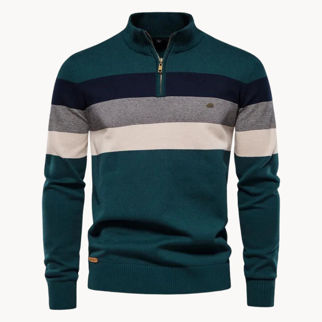 Bruno | Men's Quarter-Zip Knit Sweater