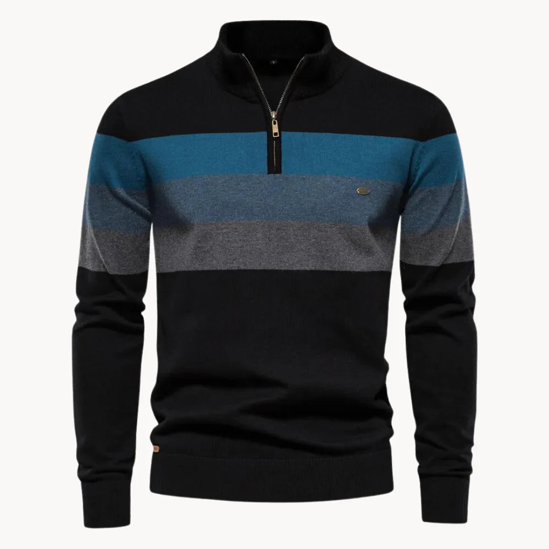 Bruno | Men's Quarter-Zip Knit Sweater