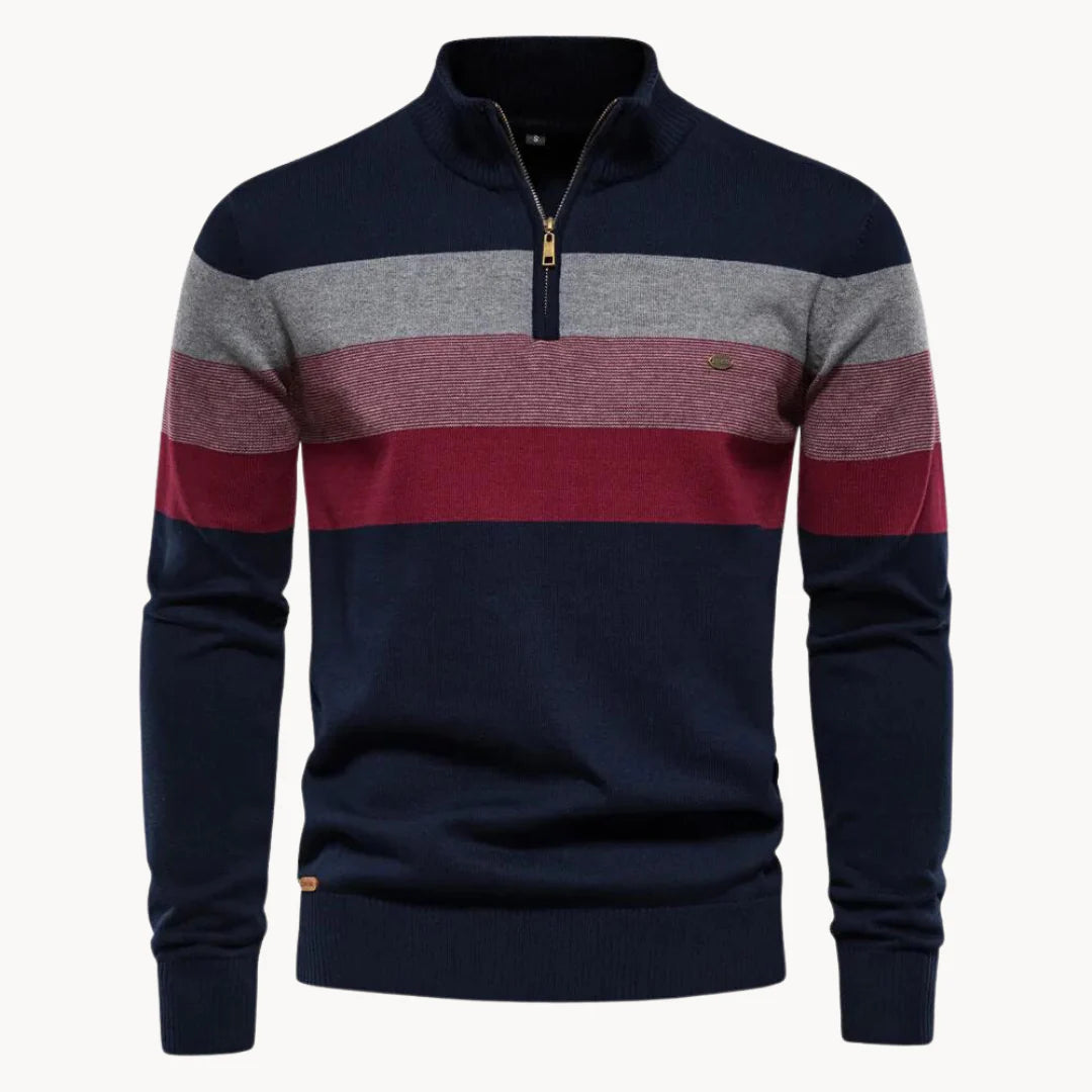 Bruno | Men's Quarter-Zip Knit Sweater