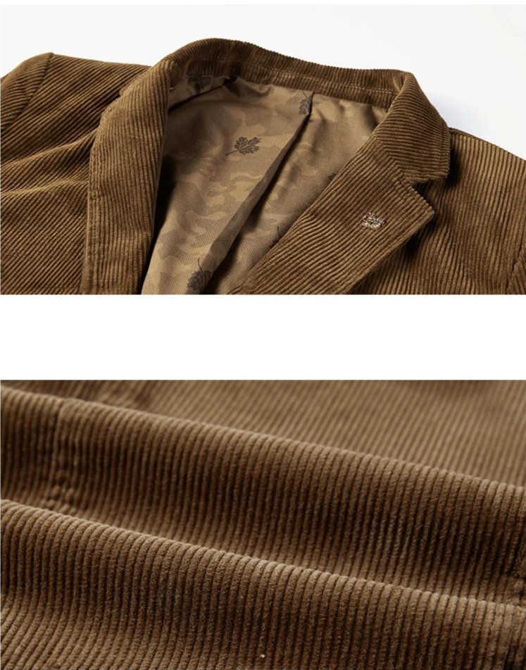 Men's Corduroy Blazer | Classic Casual Elegance