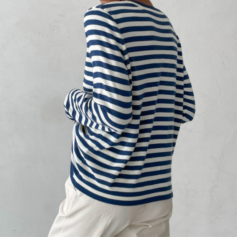 Striped Long Sleeve Shirt | Casual & Stylish