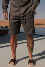 Men's Drawstring Shorts with Elasticated Waistband