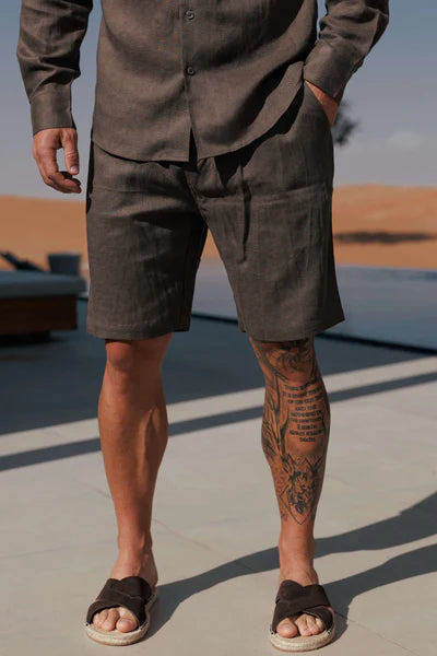 Men's Drawstring Shorts with Elasticated Waistband