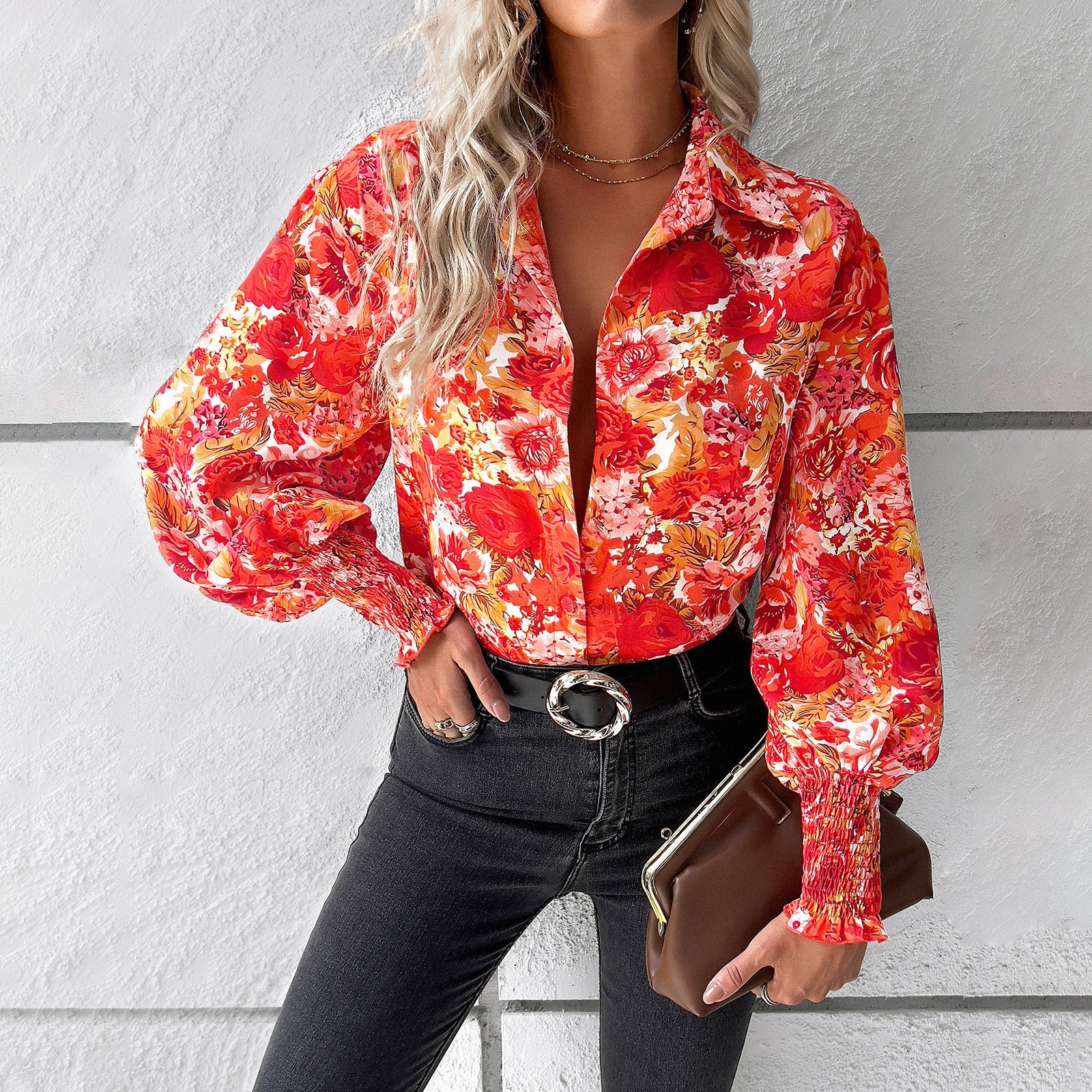 Lady | Colorful autumn blouses