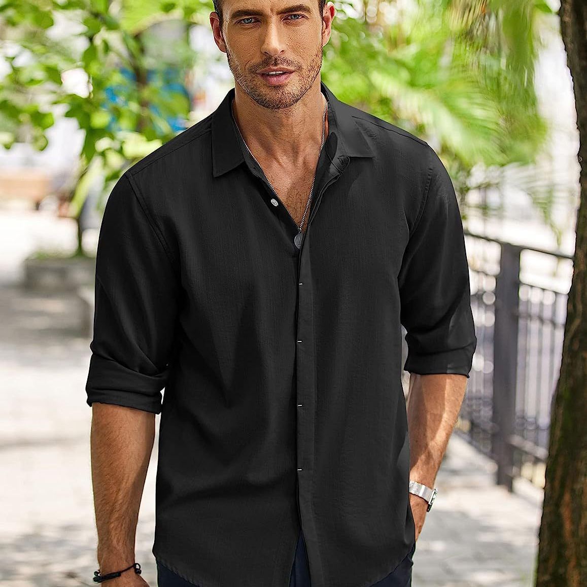 Elegant casual men's shirt for every occasion