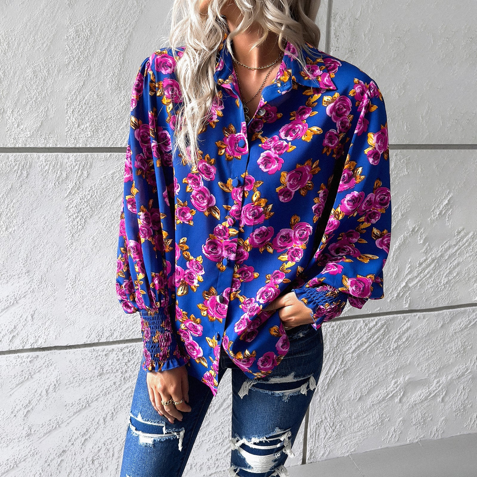 Lady | Colorful autumn blouses