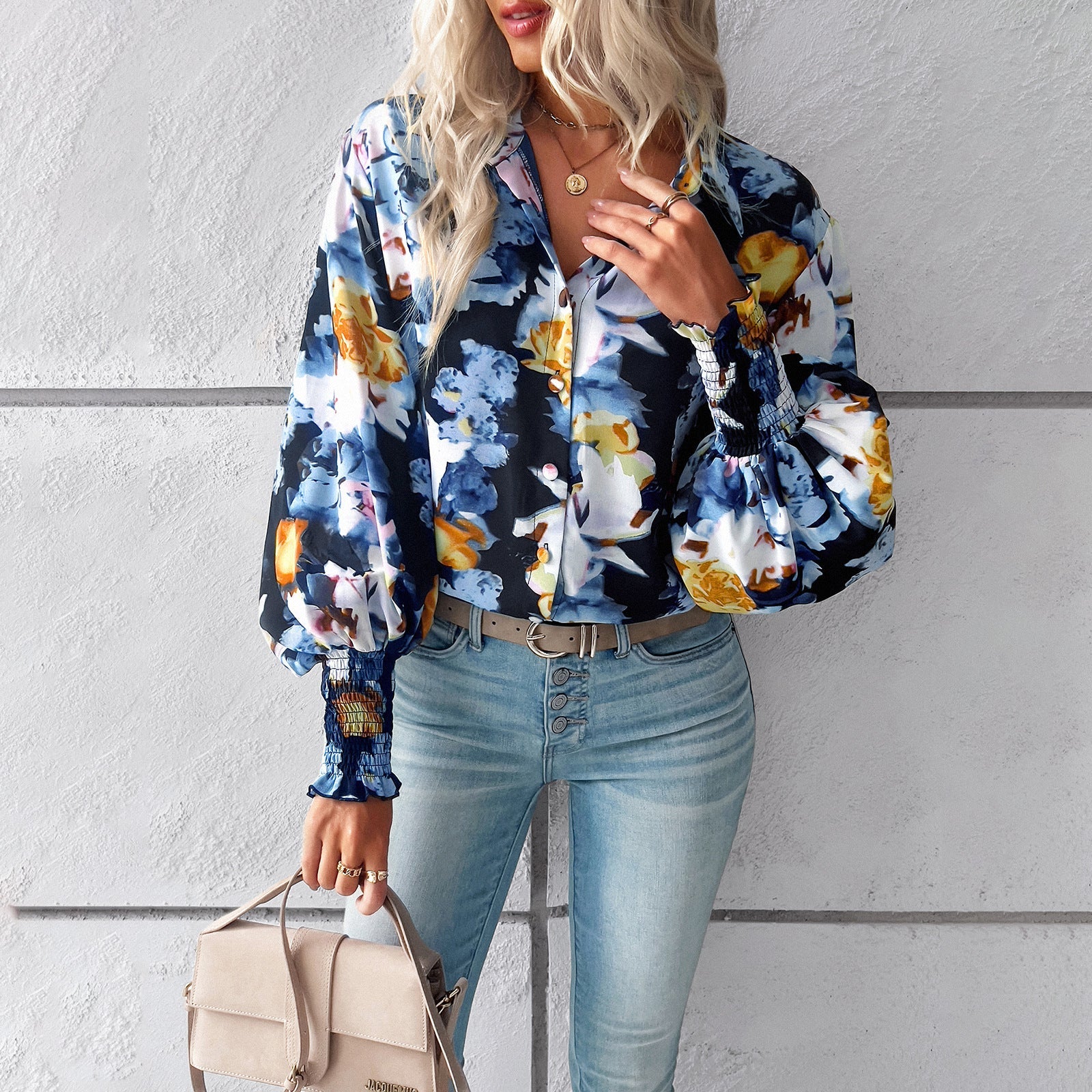 Lady | Colorful autumn blouses