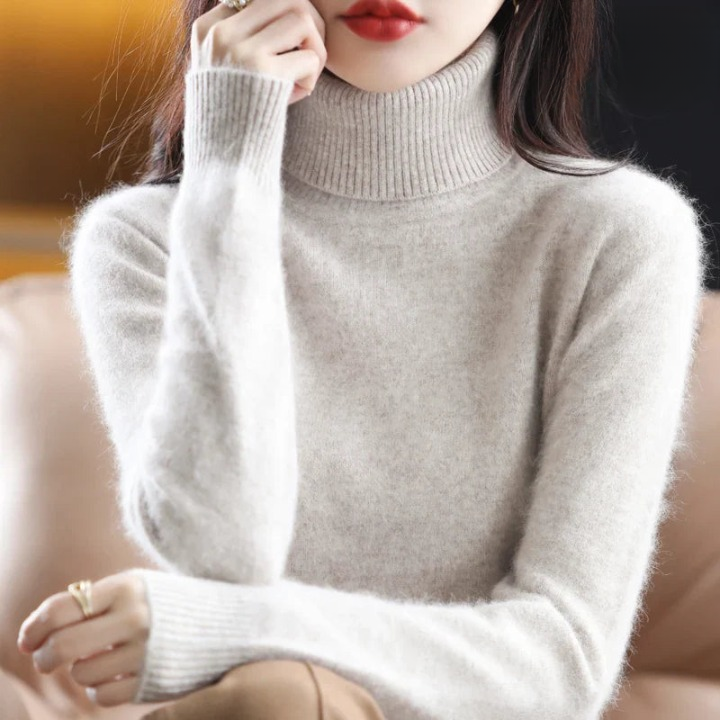 Women's Cashmere Turtleneck Sweater | Soft & Stylish