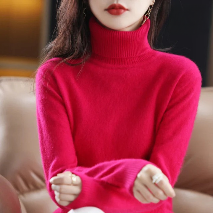 Women's Cashmere Turtleneck Sweater | Soft & Stylish