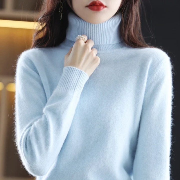 Women's Cashmere Turtleneck Sweater | Soft & Stylish