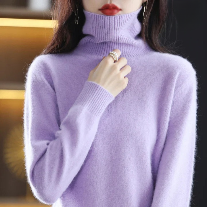 Women's Cashmere Turtleneck Sweater | Soft & Stylish