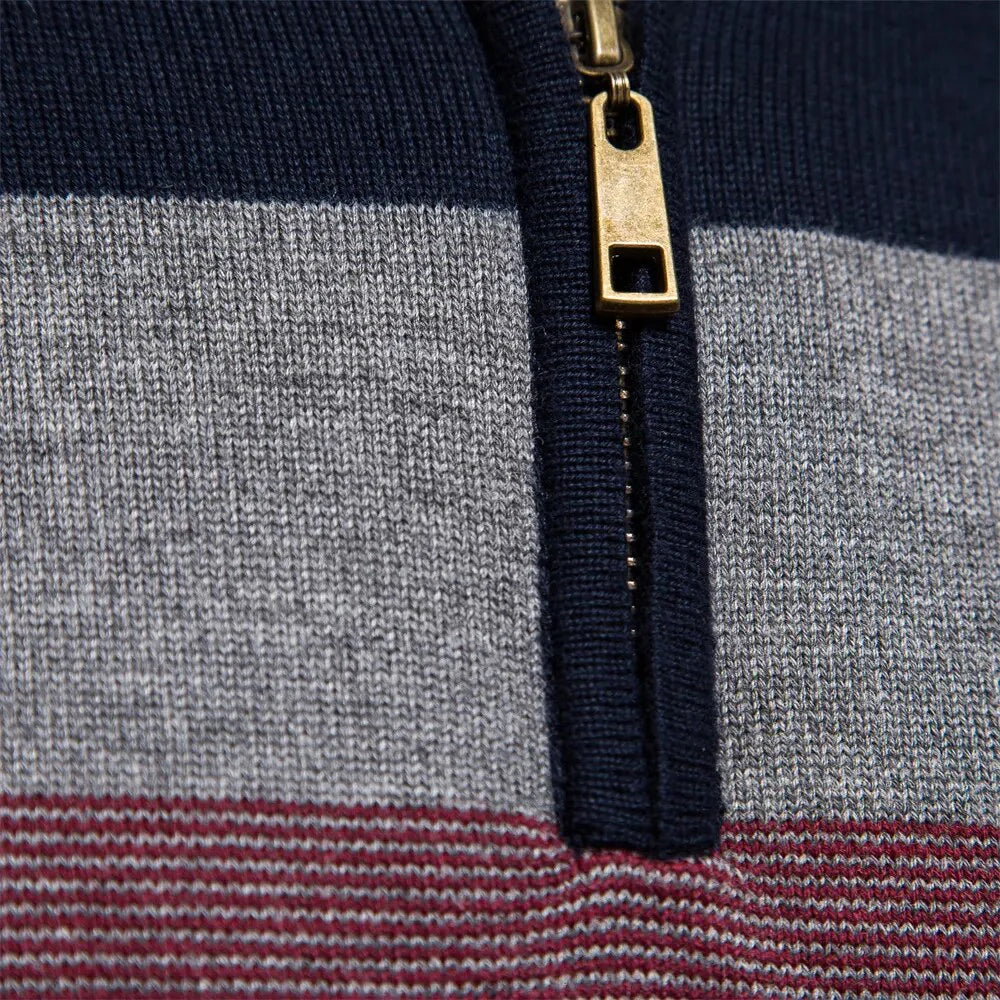 Bruno | Men's Quarter-Zip Knit Sweater