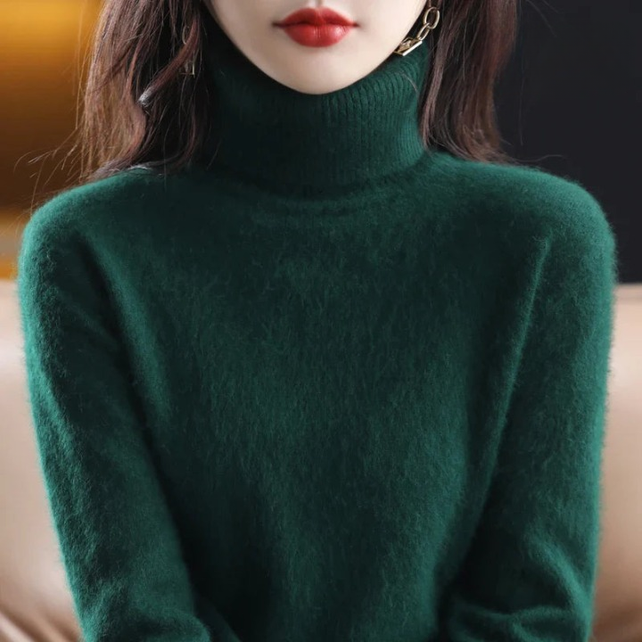 Women's Cashmere Turtleneck Sweater | Soft & Stylish