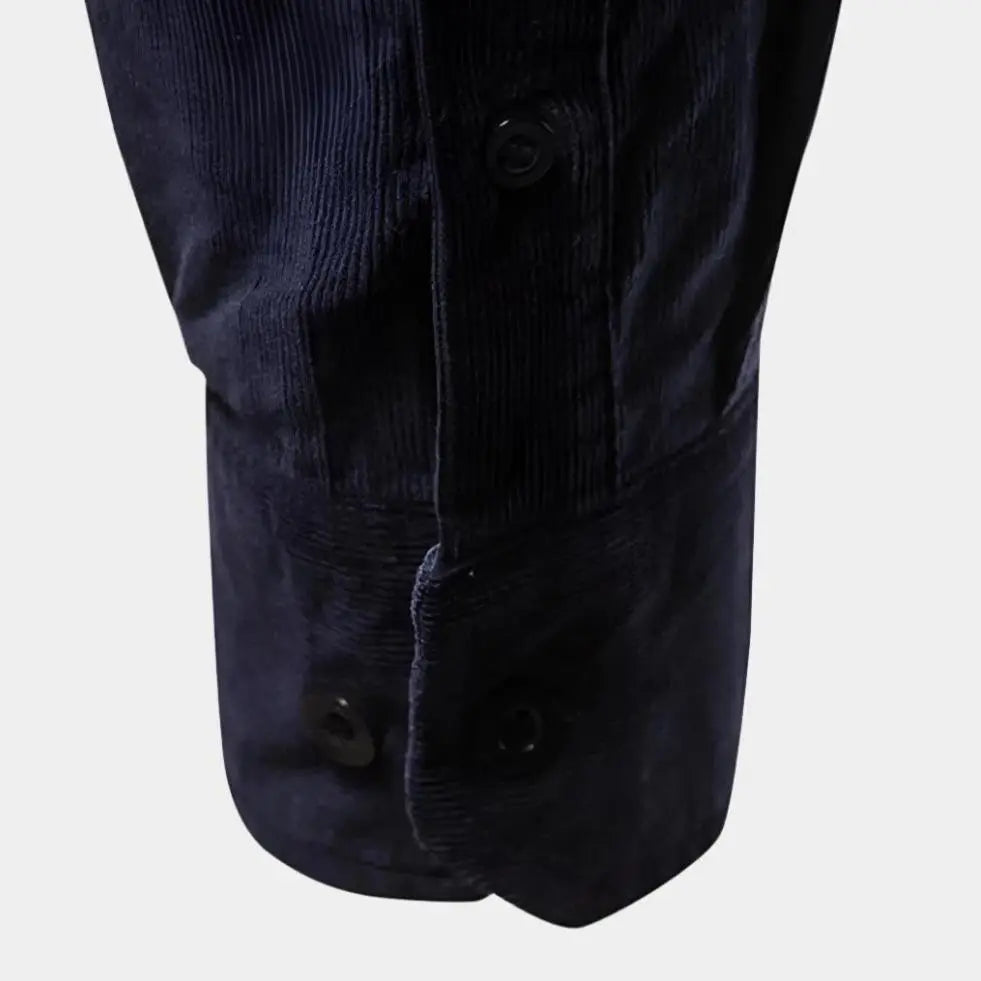 Men's Corduroy Button-Up Shirt | Casual & Stylish