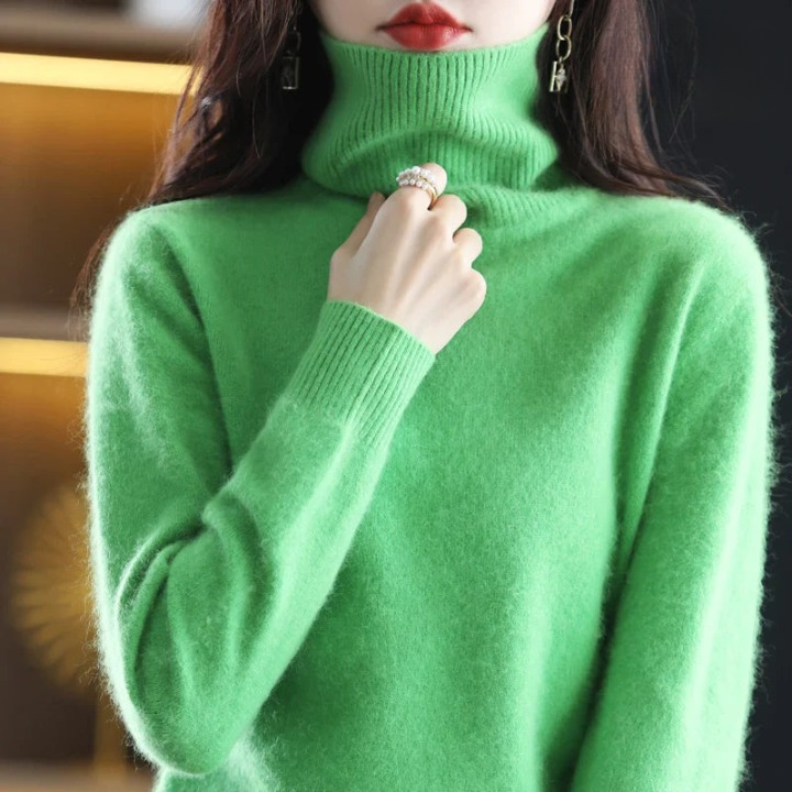 Women's Cashmere Turtleneck Sweater | Soft & Stylish