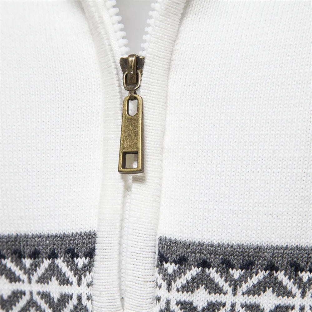 Sahil | Lightweight Zip-Up Sweater