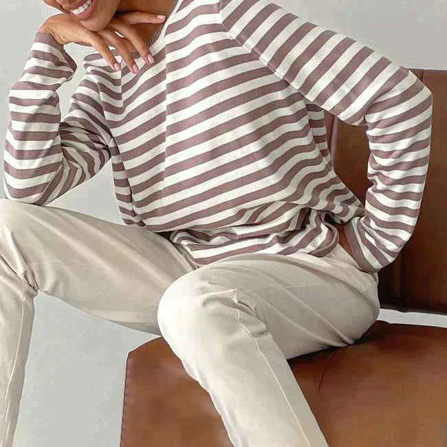 Striped Long Sleeve Shirt | Casual & Stylish